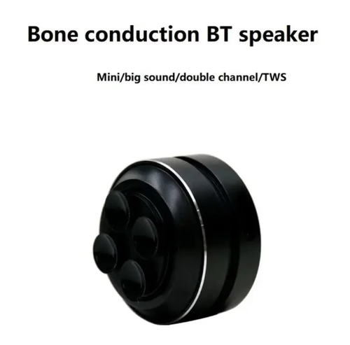 C801 Bone Conduction BT Vibration Stereo Audio Digital Wireless Portable TWS Sound Box Turns Anything to Speaker Custom LOGO