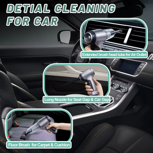Powerful Car Vacuum Cleaner Wireless Blowing Suction One High Power Vehicle Laptop Multifunction Portable Smart Vacuum Cleaner