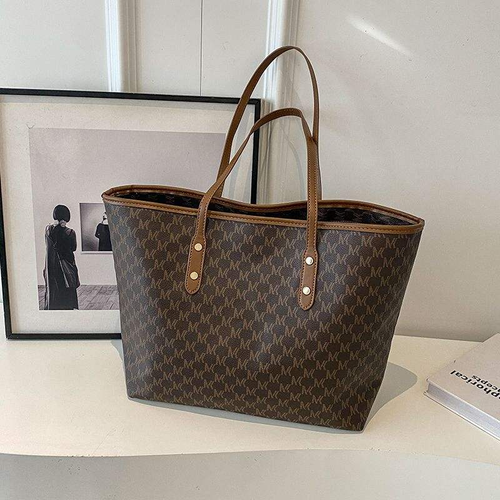 Fashionable light luxury women's bag shoulder bag large capacity tote bag