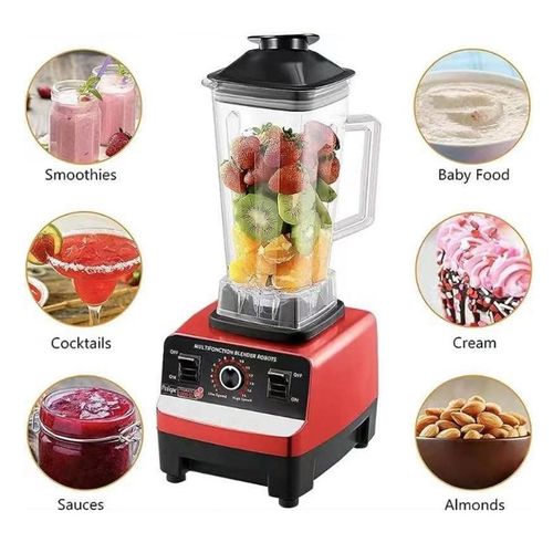 🔥High‑power household multifunctional blender 🛠️with dual jars—suitable for fruits, grains, and various types of meat🥩🍇