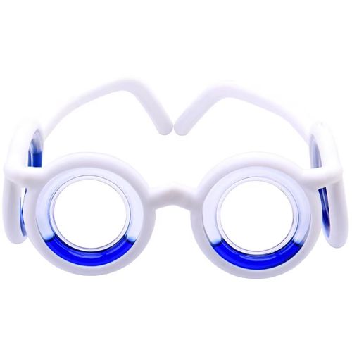 Anti Vertigo Glasses Motion Sickness Glasses,Relieve Carsickness Seasickness Glasses,No Lens Liquid Glasses for Adults or Kids