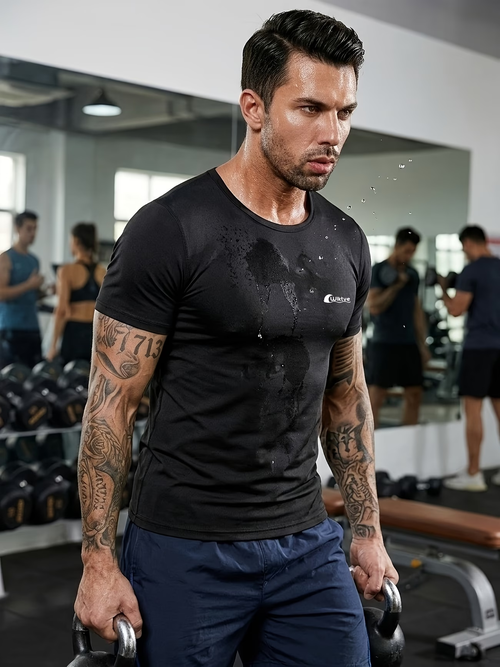 Men Sweat Sauna T-shirt Waist Trainer Suit Body Shapers Shapewear Corset Underwear Belly Control Fitness Fat Burn Tops