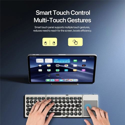 🔤 Trifold Mini Wireless Mobile Keyboard ✈️