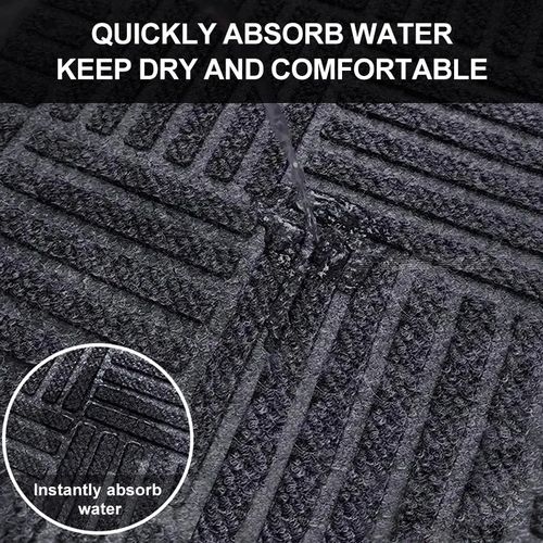Doormat | Entryway Rug | Door Mat | Home Doormat | Absorbent Anti-Slip Mat | Full-Coverage Carpet Pad