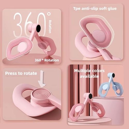 Non-Slip Pelvic Floor Muscle Trainer Comfortable Thigh Exerciser for Leg & Butt Training Postpartum Recovery Leg Trainer