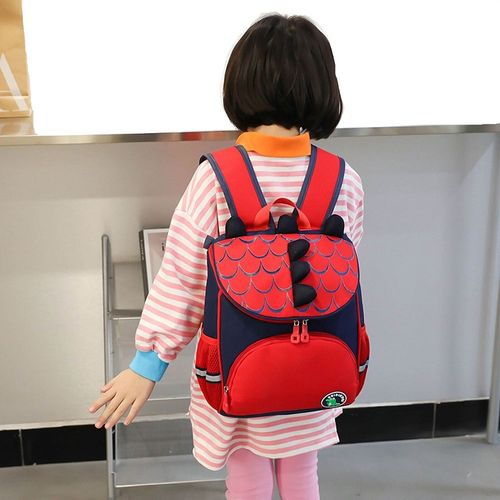 Personalized Name Dragon Backpack Embroidered Text Monogram Kids Schoolbag Customized Multicolor School Satchels Back To Schools