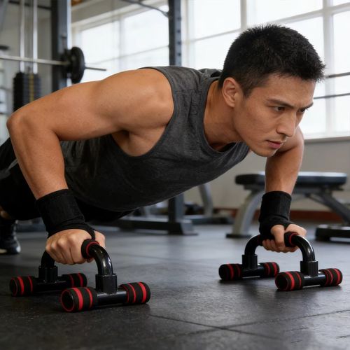 7-Piece Complete Ab Workout Set – Includes Push-up Bars, Ab Roller, Mini Mat, Resistance Bands, Jump Rope, and Hand Gripper – Strengthen Core, Build Muscle, and Burn Fat