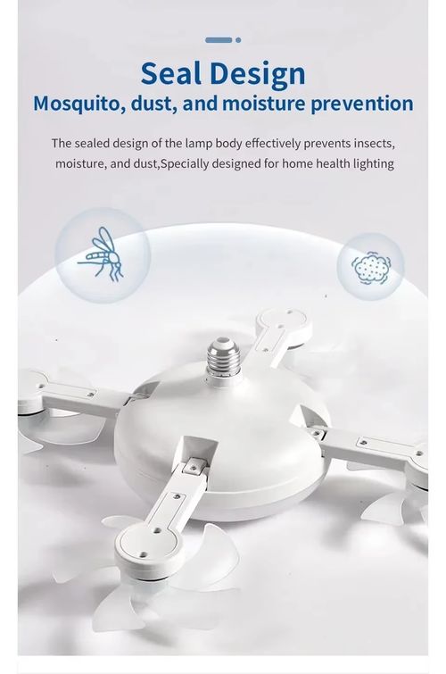 4 Heads Drone Style E27 Ceiling Fan Light 2-in-1 AC85-265V Three Colors LED Fan Lamp With Remote Control For Home Restaurant