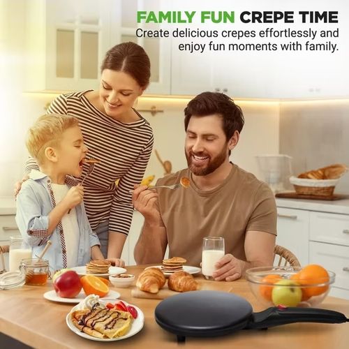 TINSOL Electric waffle maker, cake maker, breakfast pizza baking machine, pancake griddle, non-stick pan, spring roll frying pan