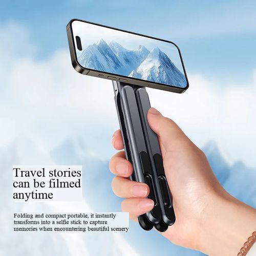 New Magnetic Aluminum Alloy Flat Panel Bracket, Portable Multi-Function Flat Panel Phone Notebook Universal Phone Bracket
