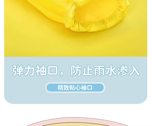 Children's Raincoat Kindergarten Primary School Student's Cartoon Rain Cape With Schoolbag Pocket Boys Girls Rainwear