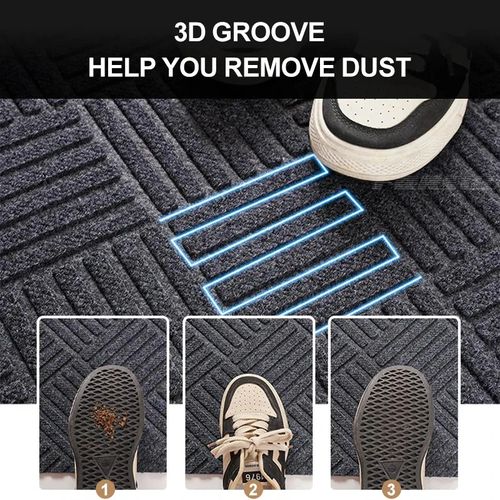 Doormat | Entryway Rug | Door Mat | Home Doormat | Absorbent Anti-Slip Mat | Full-Coverage Carpet Pad