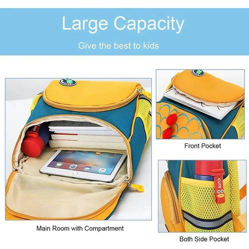 Personalized Name Dragon Backpack Embroidered Text Monogram Kids Schoolbag Customized Multicolor School Satchels Back To Schools