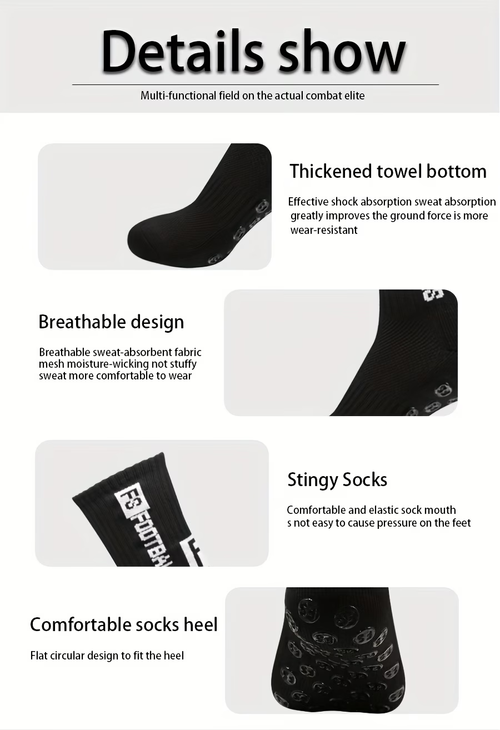 6Piece Set Soccer Basketball Sports Headband  Wristband Breathable Towel Bandage  Compression Socks Leg Sleeves and Soccer Bag.