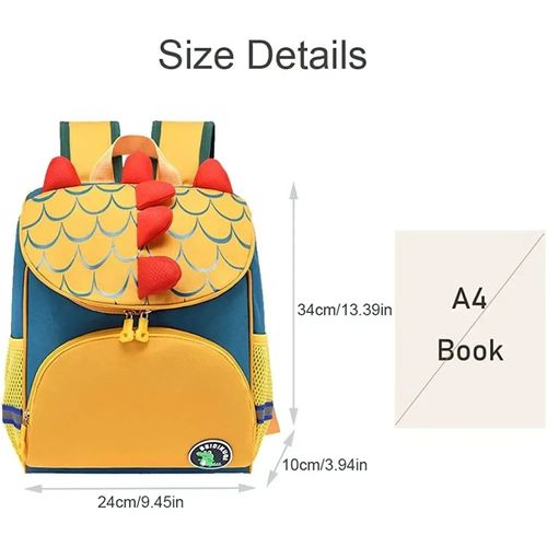 Personalized Name Dragon Backpack Embroidered Text Monogram Kids Schoolbag Customized Multicolor School Satchels Back To Schools