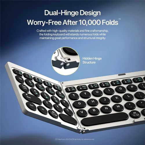🔤 Trifold Mini Wireless Mobile Keyboard ✈️