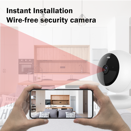 1080P HD WiFi camera, indoor home security wireless camera