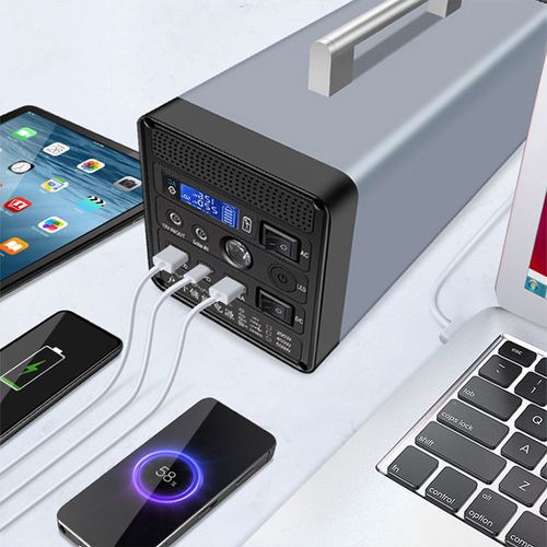200W Solar Generator Portable Power Station 220V Power Outdoor Mobile Power Supply