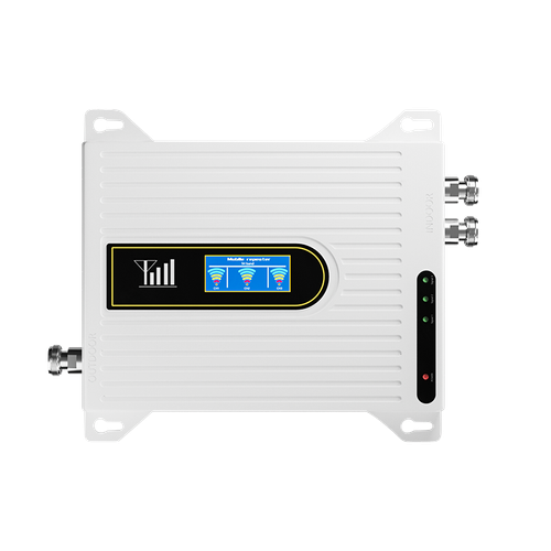 mobile signal booster full set 850 1800 2100 mhz tri band 2g 3g 4g lte network signal repeater