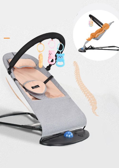 Baby Bouncer Seat Bonus Travel Carry Case Safe Portable Chair with Adjustable Height Positions Infant Sleeper Bouner Seat