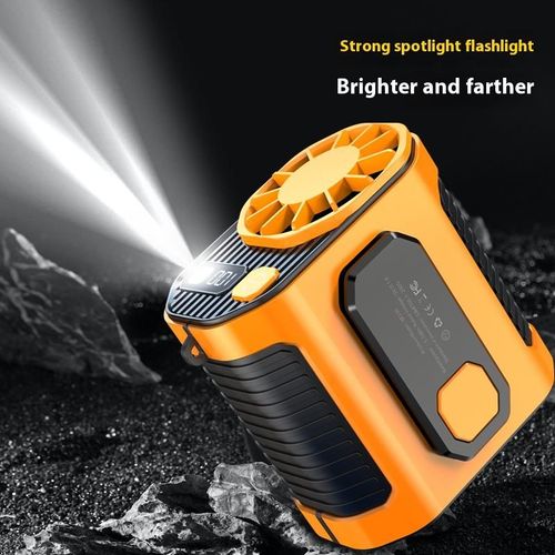 Portable USB Charging 100 Speed High Speed Upgrade Waist Clip Wearable Fan