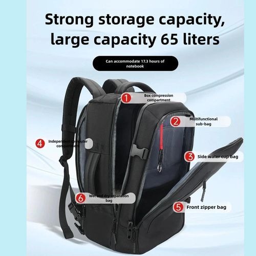 Multi-functional Travel Laptop Backpack