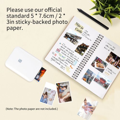 HPRT MT53 Portable Mini Pocket Photo Printer