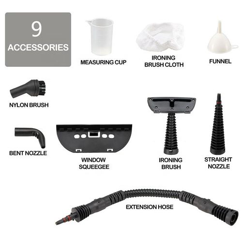 Portable handheld steam cleaner