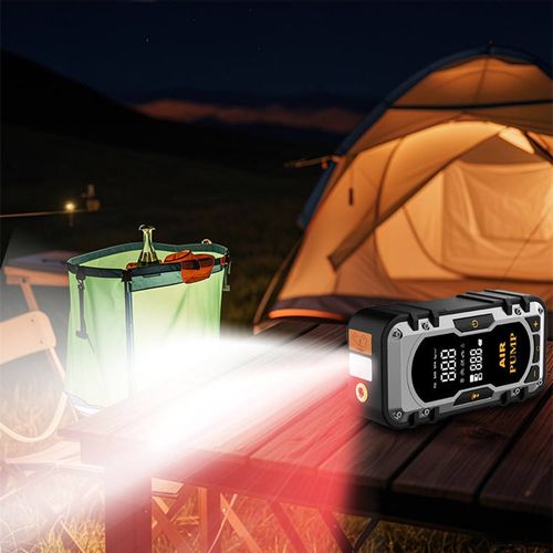 Car Emergency Tools 6000mAh 8000mAh 12V Car Jump Starter Battery Emergency Power Bank Car Air Pump