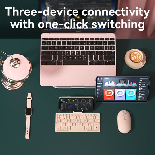 HB199 2025 model wireless folding ultra-thin mini keyboard
