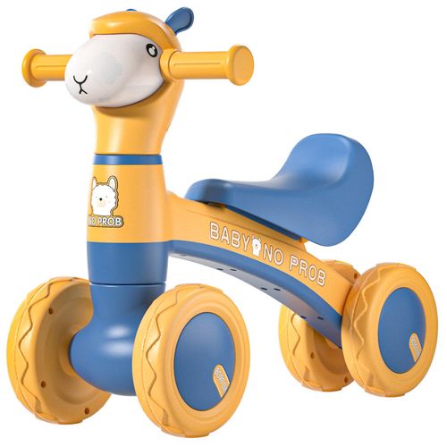 Outdoor No Pedals 1-6 Years Old Toddler Foot Powered 4 Wheels Baby Ride-On Cars Toy Children Sliding Baby Balance Bike For Child
