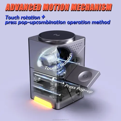 2025 new touch rotating three in one magnetic charging dock