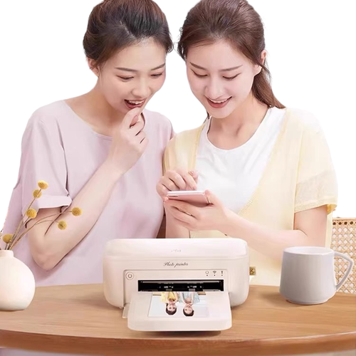 Hprt 2025 New Ideas Mini Thermal Sublimation Passport Photo Portable Printer and Scanner for CP4100