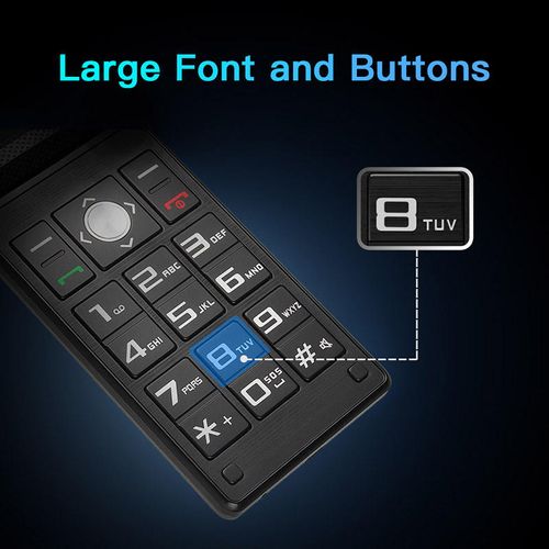 The latest UNIWA X28 flip phone in 2025 supports dual SIM cards and dual standby.