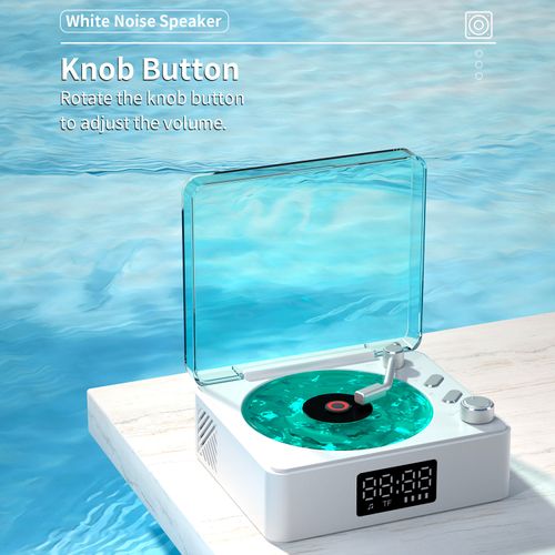 2025 Ocean Waves Vinyl Bluetooth Speaker