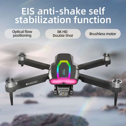 New F199 8K brushless motor foldable frame kit aerial photography drone.