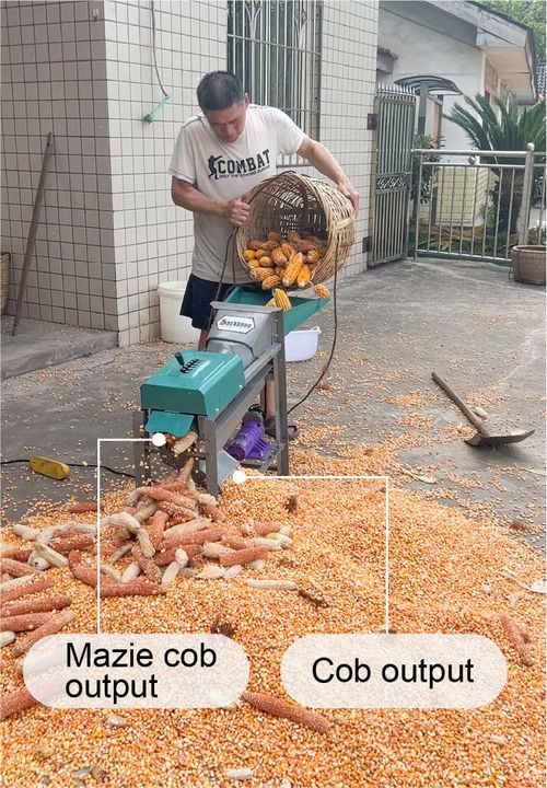 Electric Large Capacity Maize Huller Husking Corn Thresher Machine