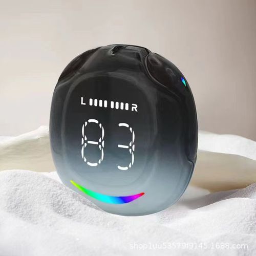 NEW T9 TWS Led Digital Display Wireless Earphones Gradient Color Headphones Sport Gaming Headsets Noise Earbuds Colorful Cover
