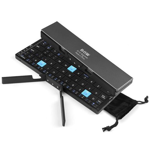 HB199 2025 model wireless folding ultra-thin mini keyboard