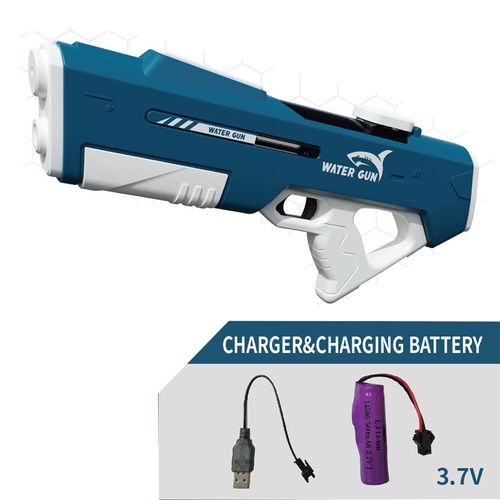 Hot Kids Water Gun 760ml Large Capacity Adult Water Gun Hand Self Integrated Automatic Suction Electric Squirt Water Gun