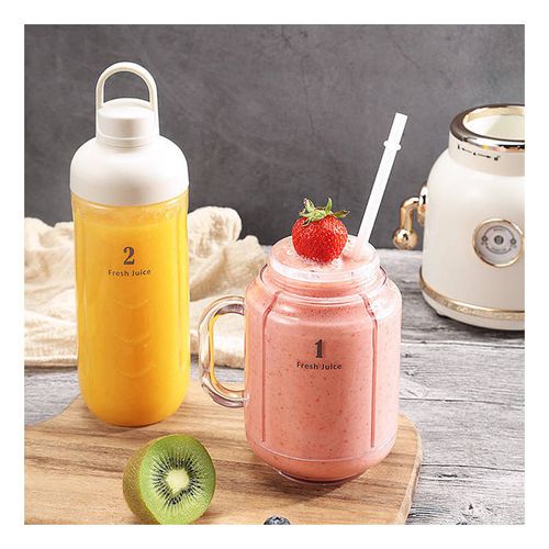 300W Household Retro Blender Table Juicer Electrical Smoothie Blender Fruit Mixer