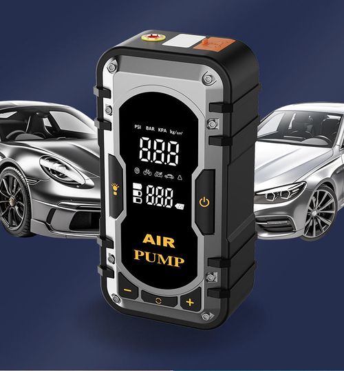 Car Emergency Tools 6000mAh 8000mAh 12V Car Jump Starter Battery Emergency Power Bank Car Air Pump