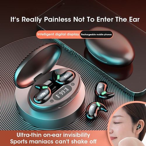 Niye T16 Ble Sleeping Headphones Mini Wireless Headphones Earplugs HIFI Soundproof Noise Canceling Earplugs