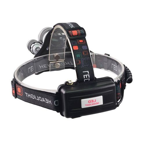 3 LED Headlamp Rechargeable 4 Modes Waterproof Headlight 1000 Lumens Head Torch Outdoor Riding Head Light