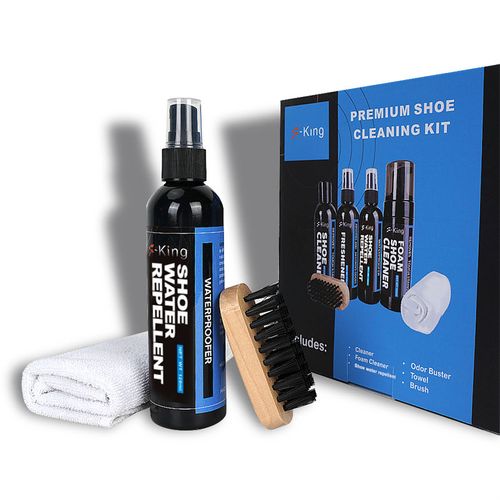 Single-bottle liquid casual shoe cleaning kit