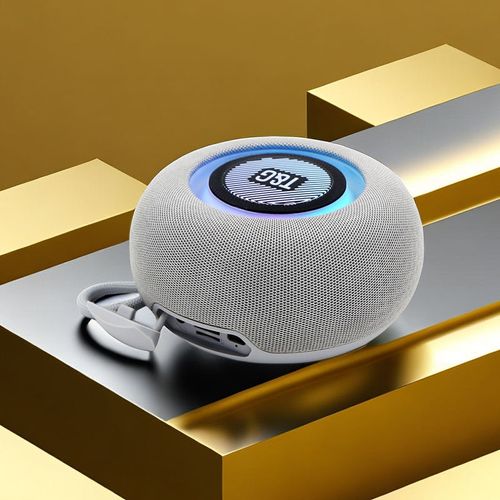 High-quality Mini Portable Bluetooth Wireless Speaker TG411, equipped with colorful RGB lights