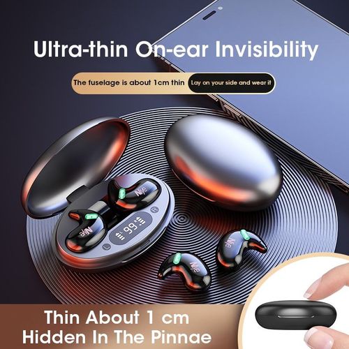 Niye T16 Ble Sleeping Headphones Mini Wireless Headphones Earplugs HIFI Soundproof Noise Canceling Earplugs