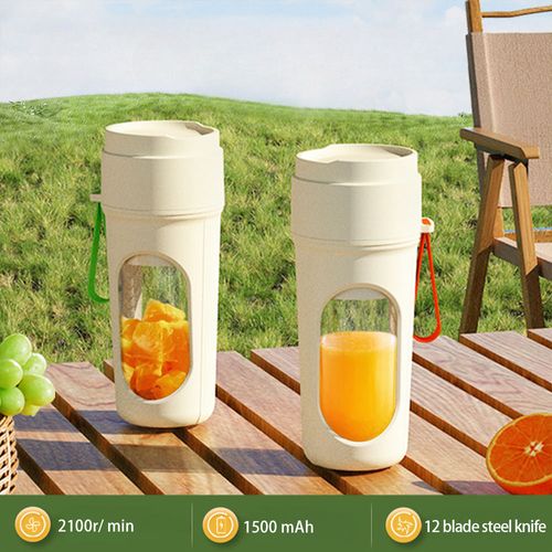 Factory-customized new 450 ml fresh juice large-capacity bottle blender cup in 2025