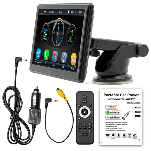 X500W Portable 7-inch CarPlay Screen for Vehicles