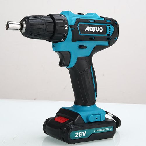 28V portable cordless drill